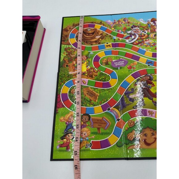 Candy Land Bookshelf Edition 2006 Hasbro Classic Board Game – 2 Cards Missing - Picture 9 of 16